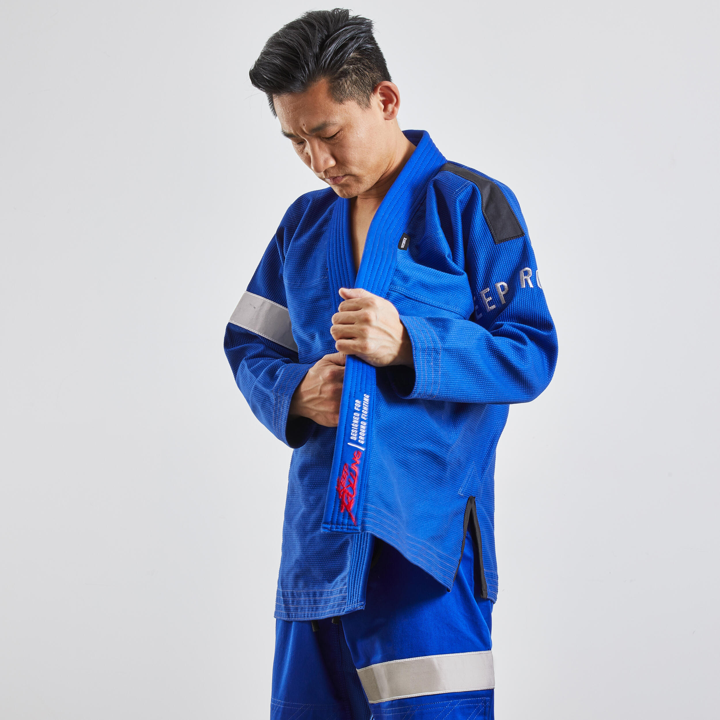 500 Brazilian Jiu-Jitsu Adult Uniform - Blue 2/9