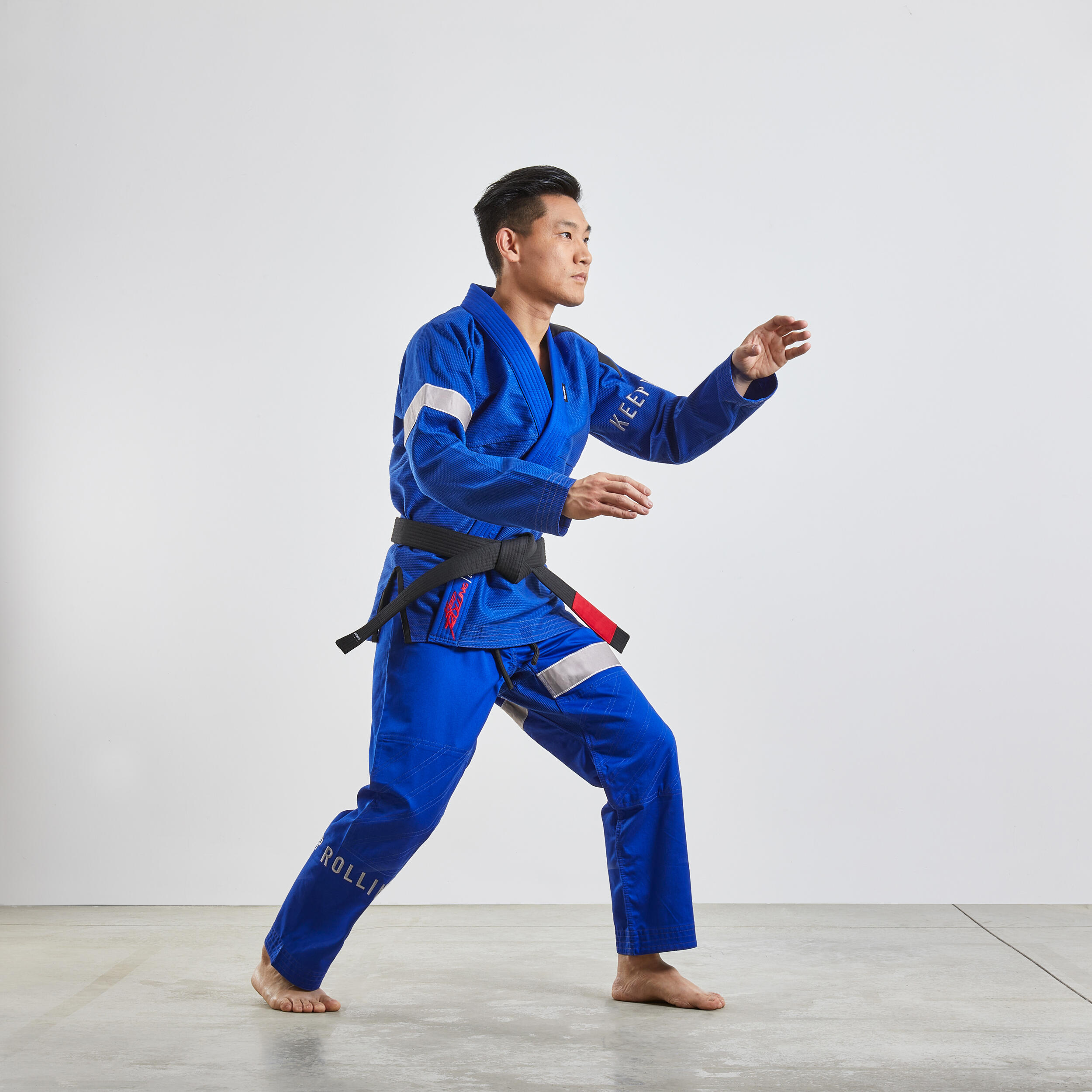 500 Brazilian Jiu-Jitsu Adult Uniform - Blue 3/9