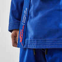 Kimono Jiu-Jitsu Brasileño 500 Adulto Azul
