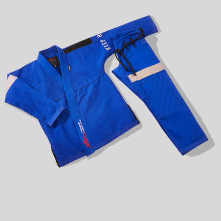 Kimono Jiu-Jitsu Brasileño 500 Adulto Azul - Decathlon