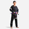 Kampfsportanzug Jiu-Jitsu - 500 schwarz