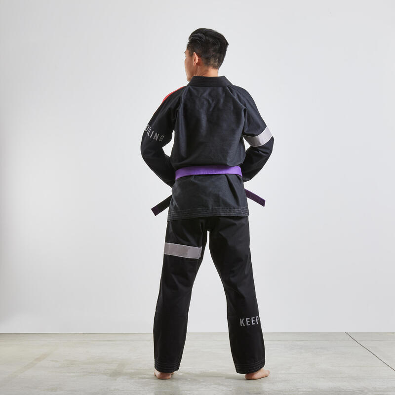 Kimono Jiu-Jitsu Brésilien 500 Adulte Noir