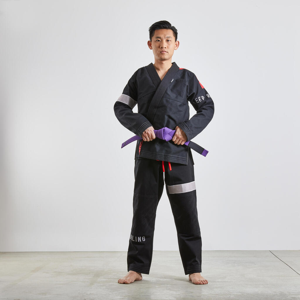 500 Brazilian Jiu-Jitsu Adult Uniform - Black