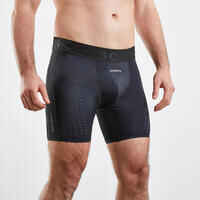 Shorts + Flexible Groin Guard - Black