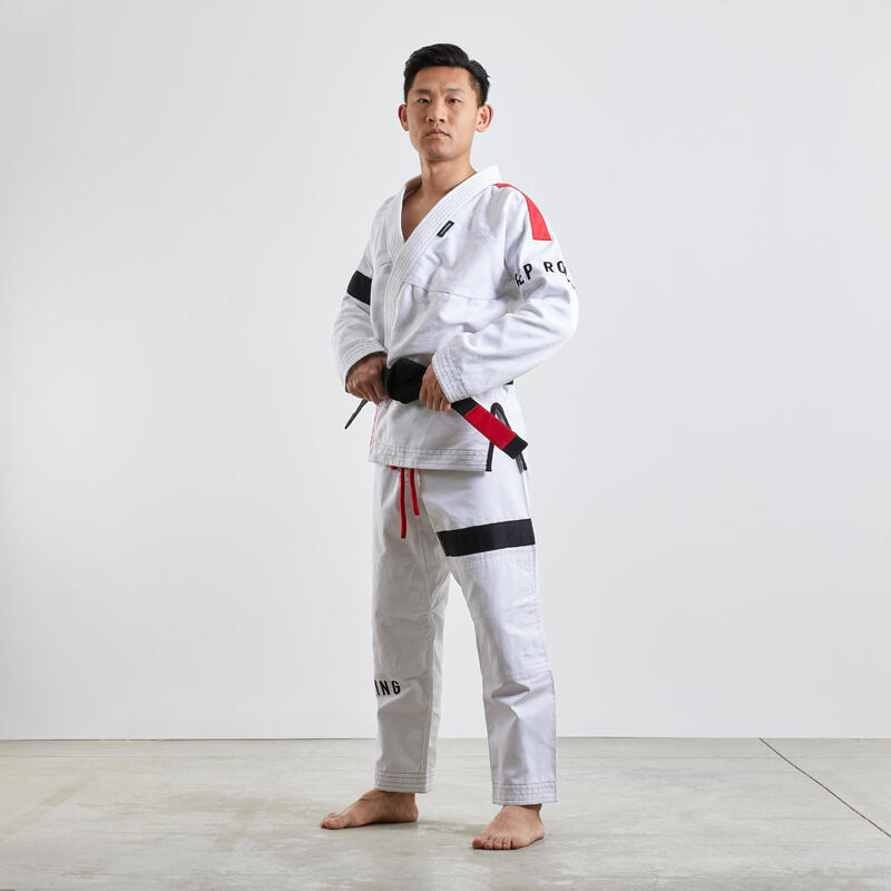 GI adulto Brazilian Jiu Jitsu 500 bianco