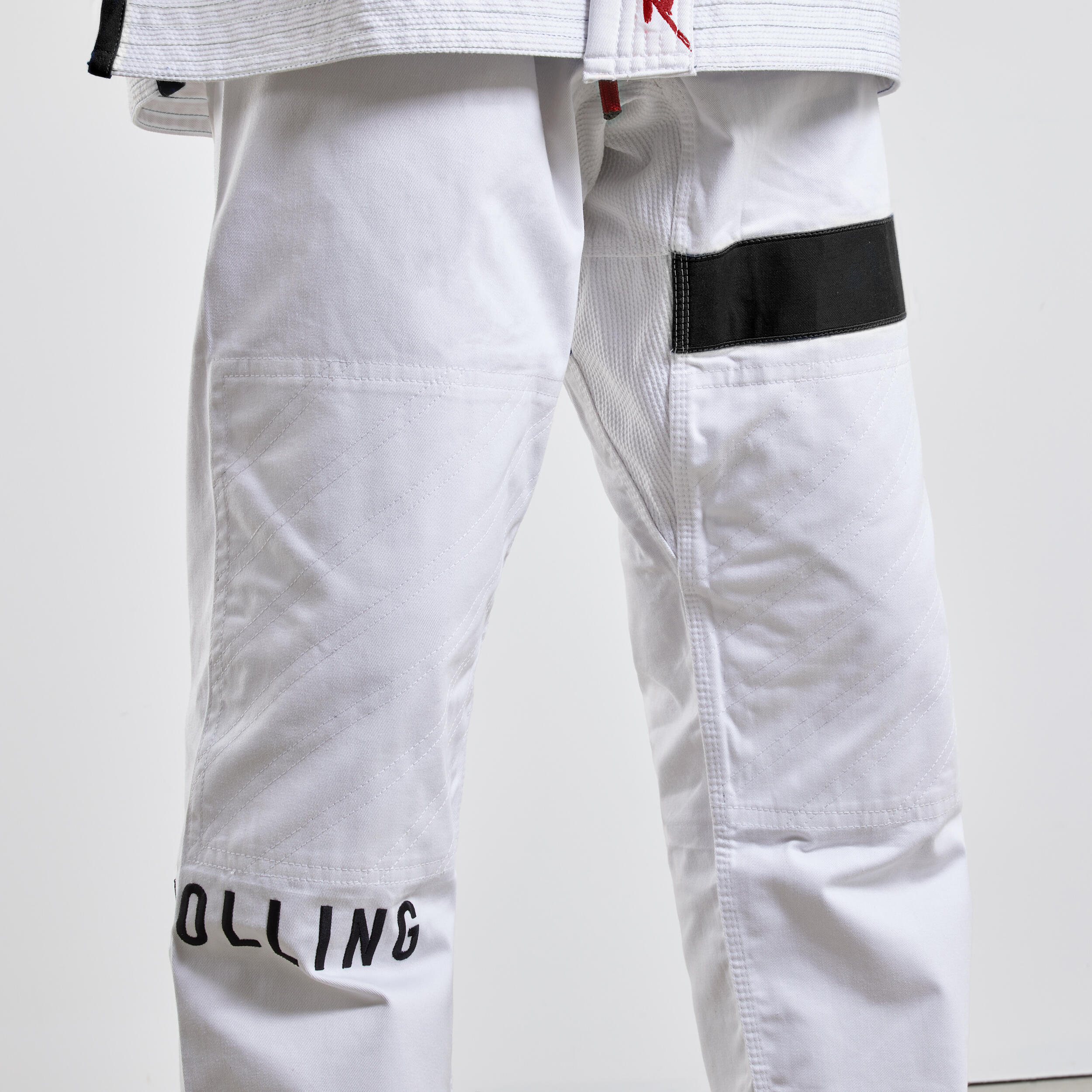 500 Brazilian Jiu-Jitsu Uniform - White 7/9