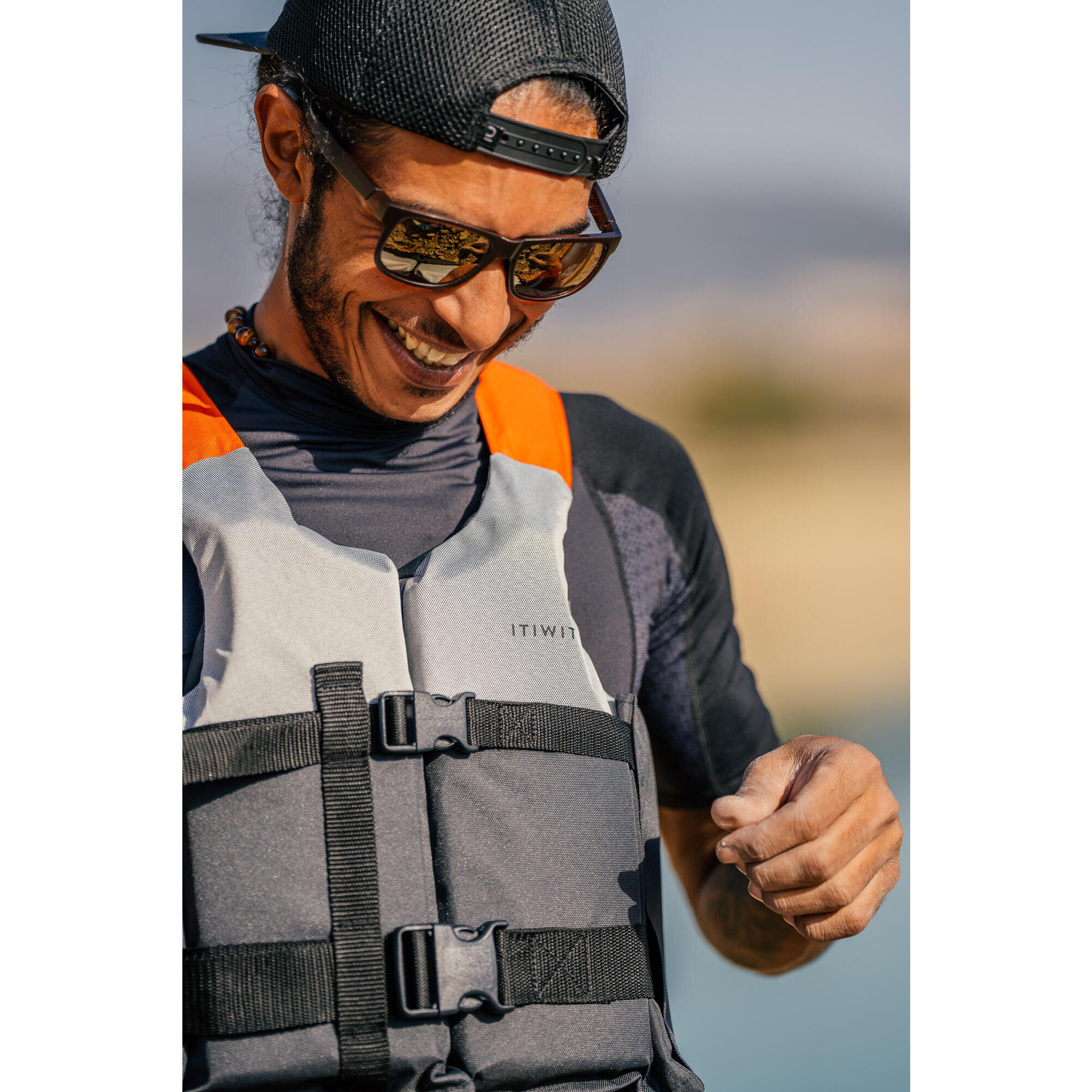 Gilet aide la flottaison 50N kayak stand up paddle d riveur