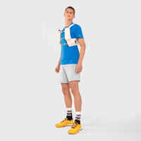 RUN900 RUN WILD THICK MIDCALF RUNNING SOCKS - WHITE BLACK