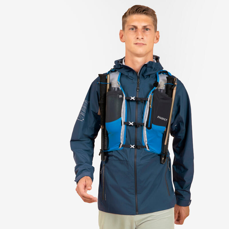 Laufrucksack 10 l Trailrunning - blau 