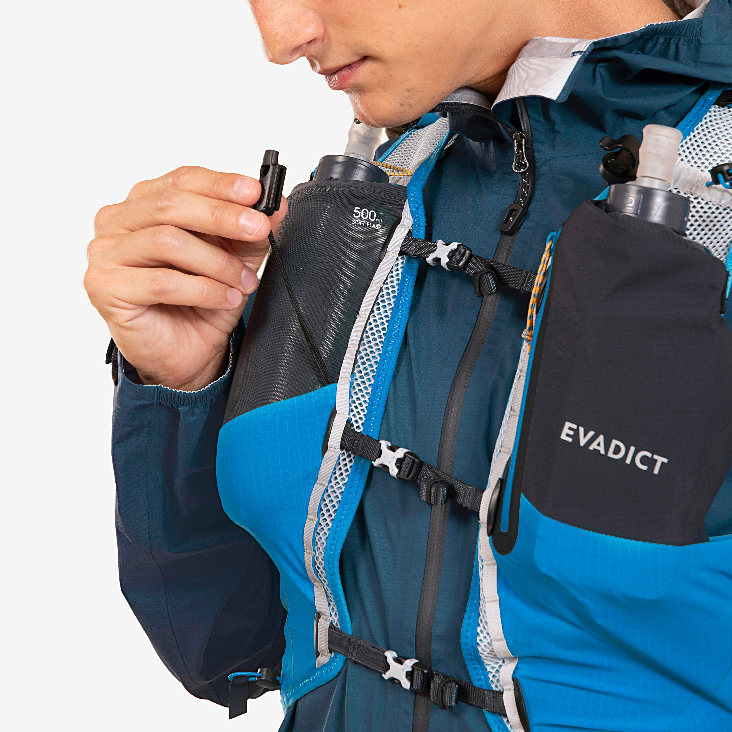 Trail Running Hydration Bag 10 L with Water Bladder 1 L - KIPRUN