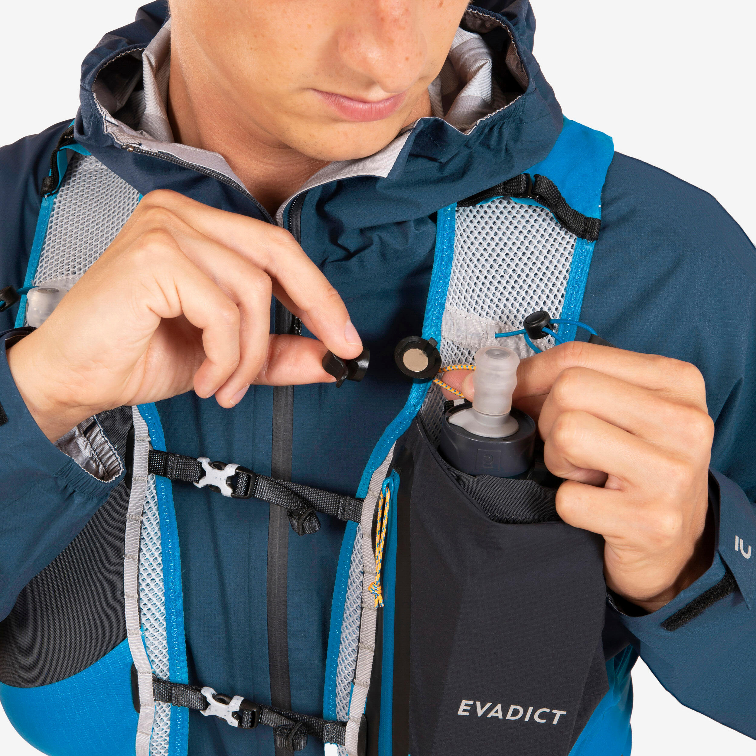 Trail Running Hydration Bag 10 L with Water Bladder 1 L - KIPRUN