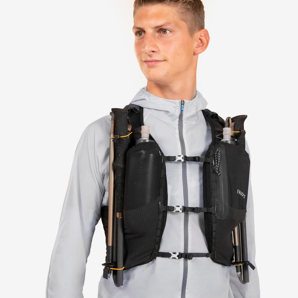Veste coupe-vent de running & trail Running Homme, Kiprun Run 900 Wind Gris