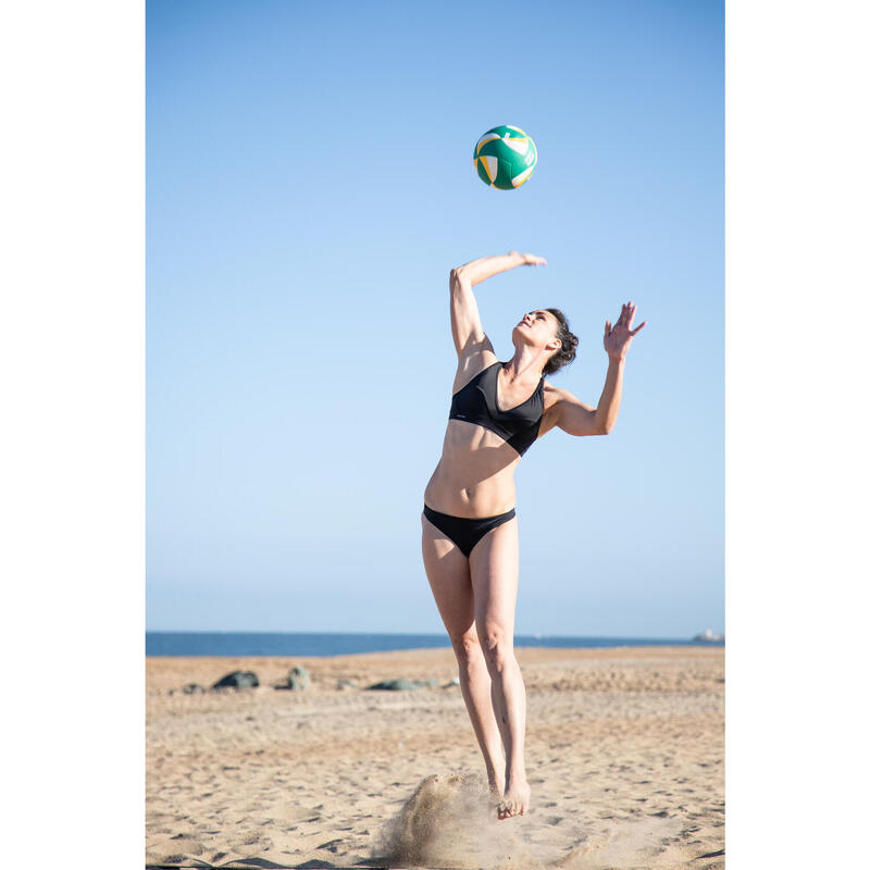 Bola de Voleibol de Praia BV900 FIVB Verde e Amarelo