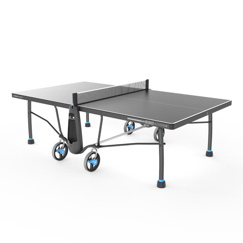 OUTDOOR TAFELTENNISTAFEL PPT 930.2 MET HOES ZWART