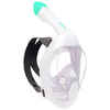 Maska Easybreath 540 Freetalk Gradient s akustickým ventilom fialová