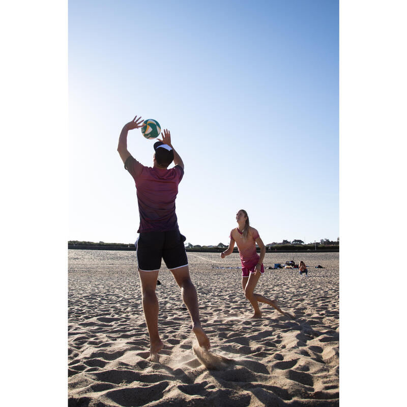 Beachvolleybal pet voor volwassenen truckermodel wit