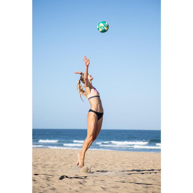Bustieră Volei pe plajă Summer Vibes Roz Damă 