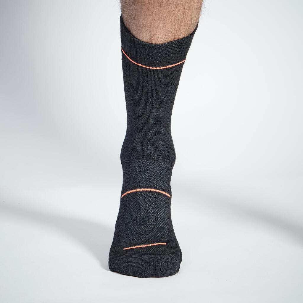 Hrejivé poľovnícke ponožky ACT 500 čierne