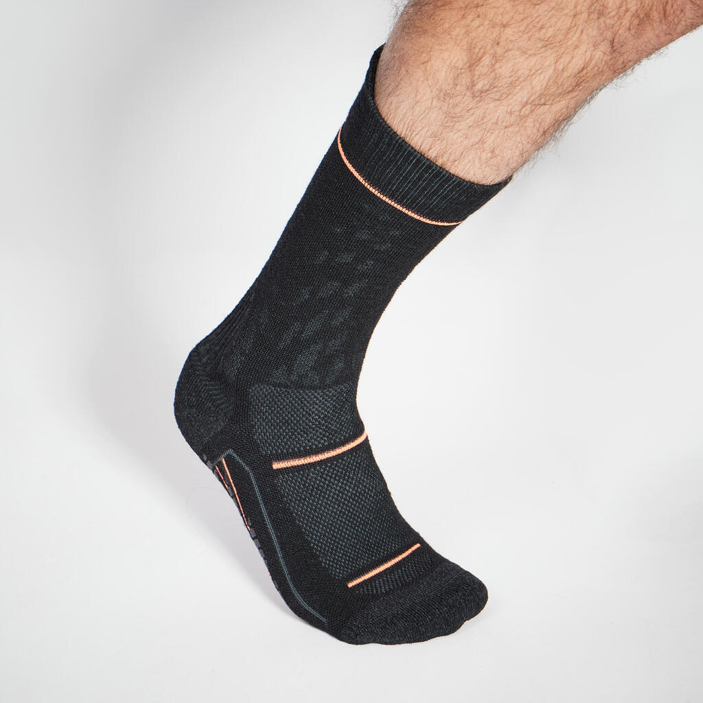 Hrejivé poľovnícke ponožky ACT 500 čierne