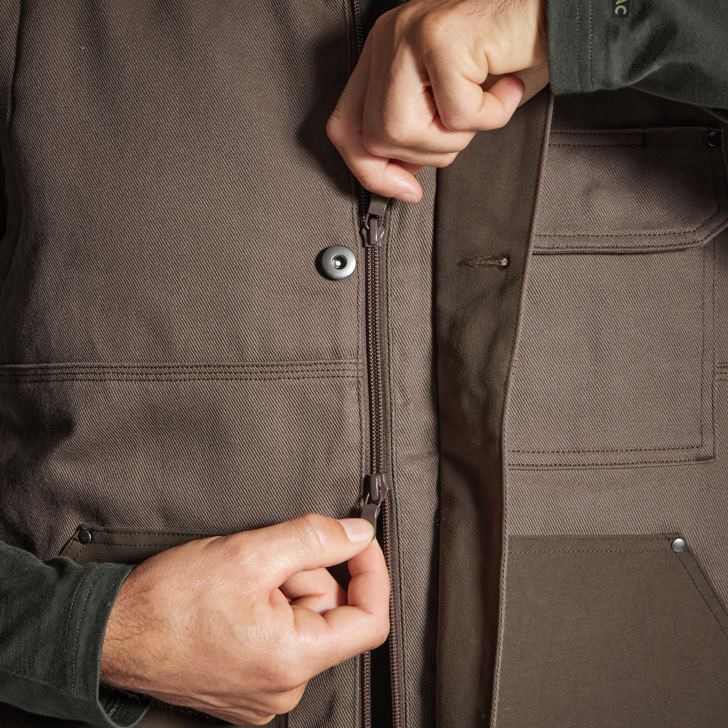 Durable Vest - 500 Brown - SOLOGNAC