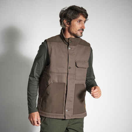 GILET 500 BROWN