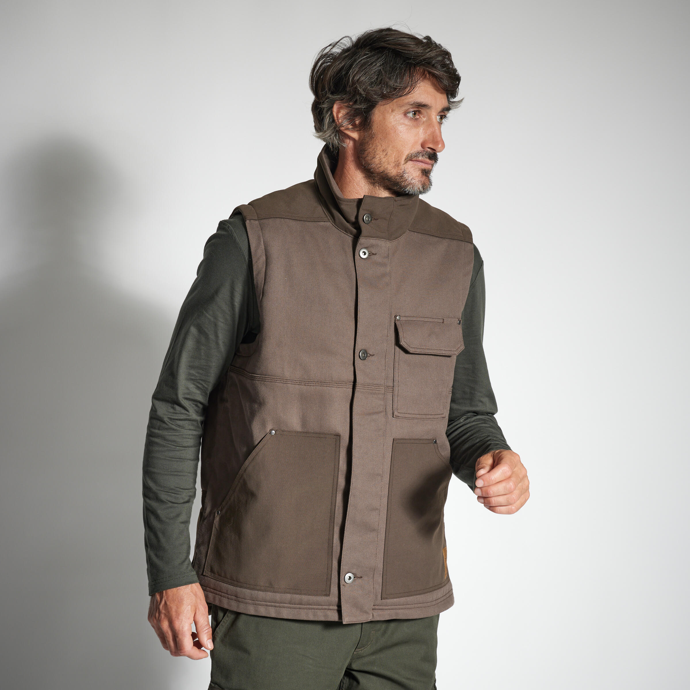 STEVIG BODYWARMER 500 BRUIN 2/9