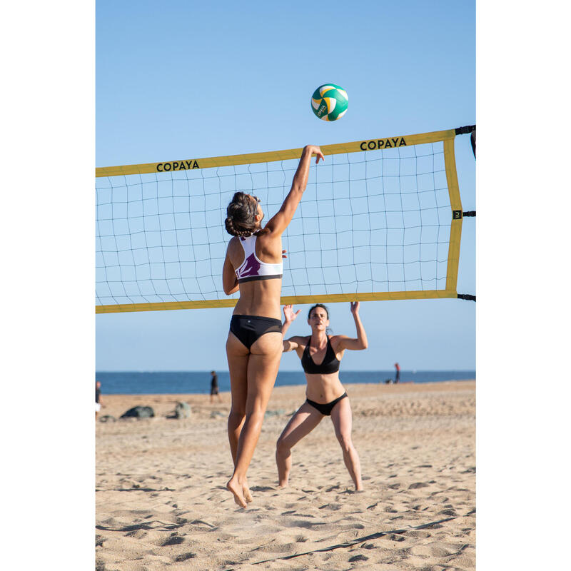 Reggiseno beach volley donna GL Beach Sports SUMMER VIBES viola