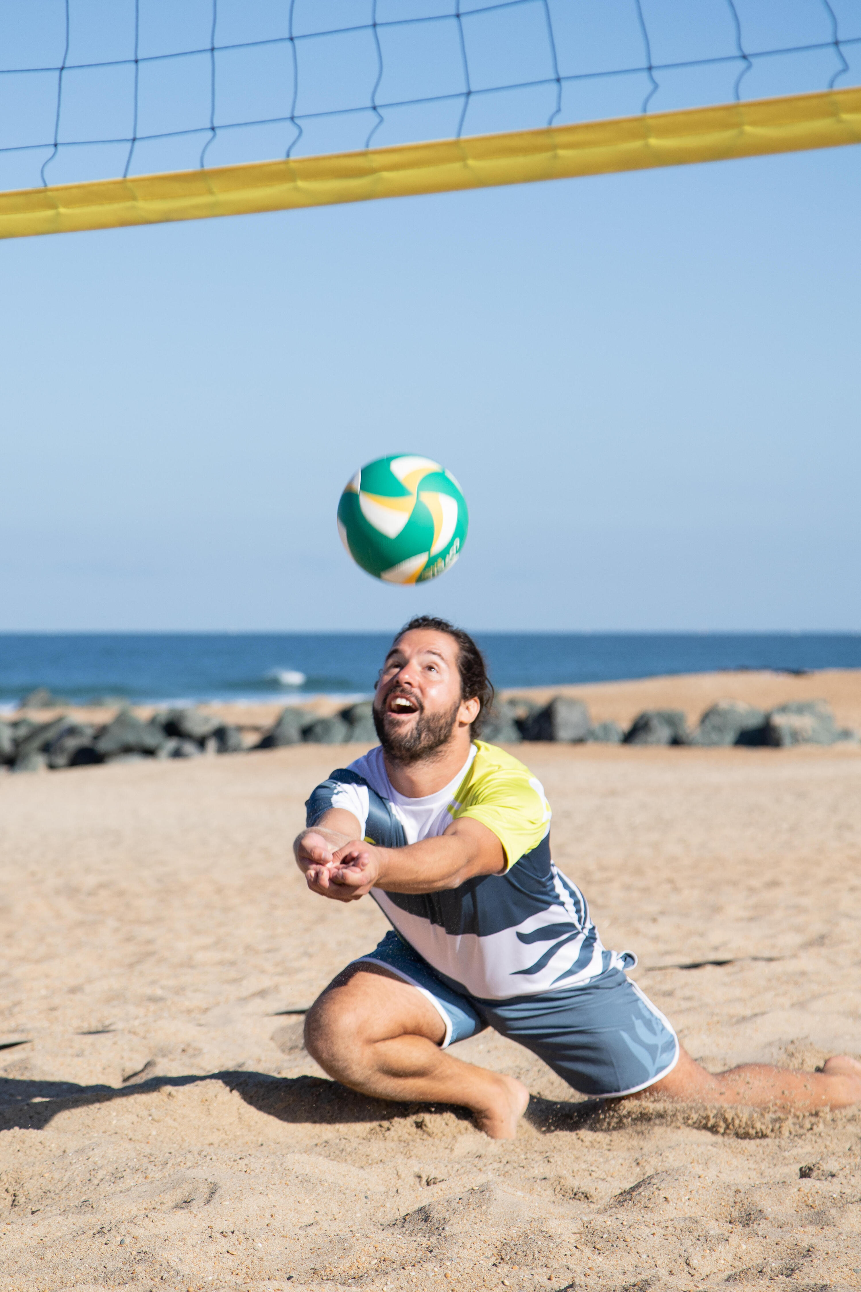 PANTALÓN CORTO HOMBRE STAR BY GL DEPORTES PLAYA AZUL 7/9