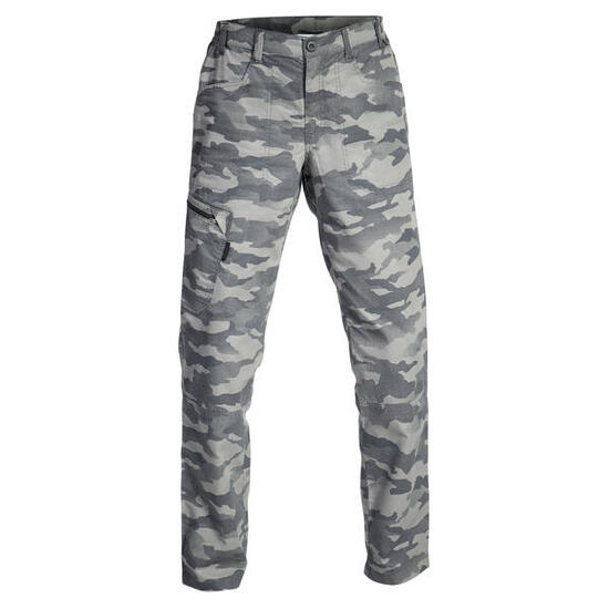 PANTALON LEGER 100 CAMO HALFTONE GRIS
