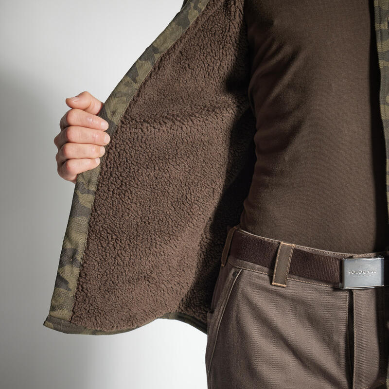 SOBRECAMISA CARDADA DE CAÇA 500 CAMUFLADO