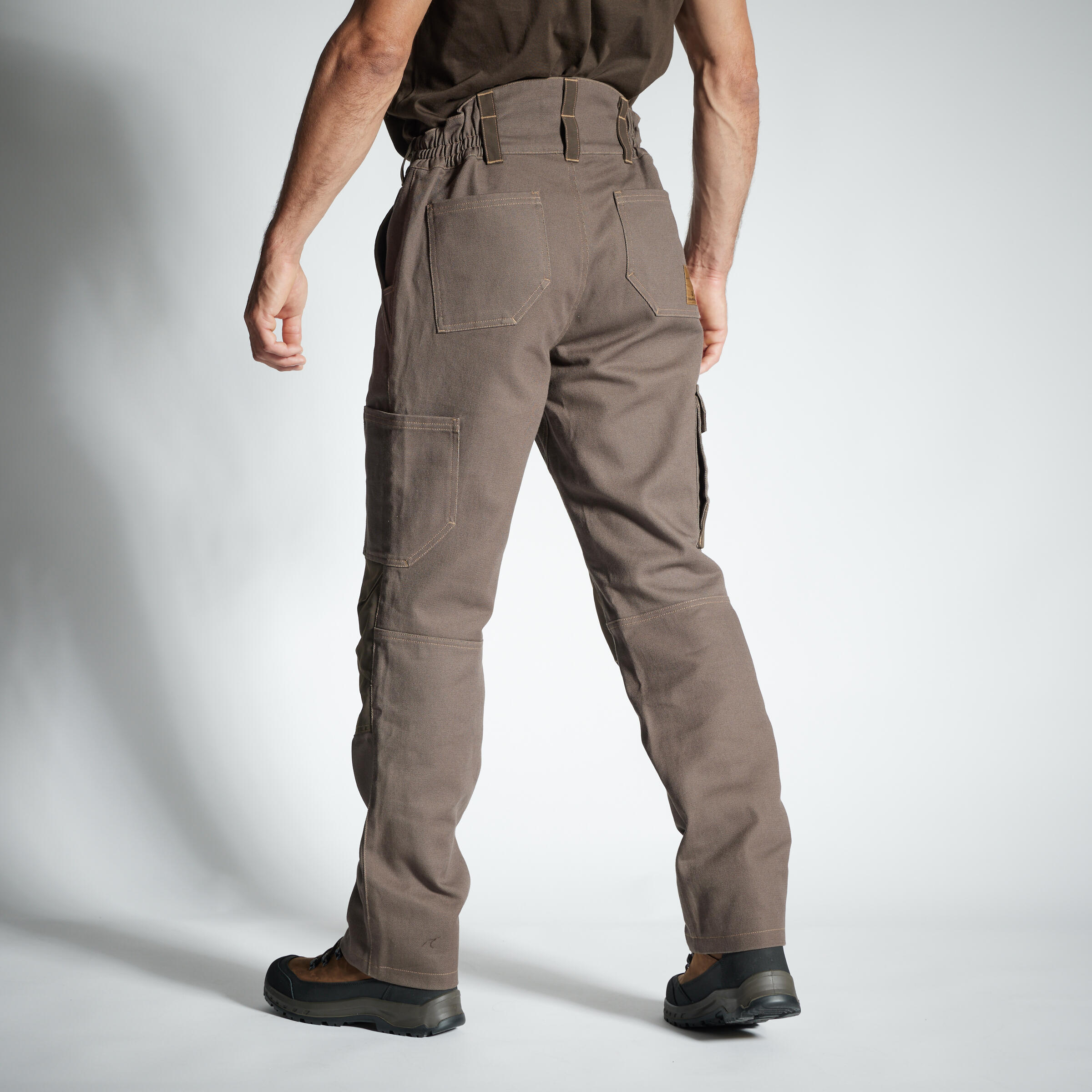 ROBUST WARM TROUSERS 500 BROWN 3/8