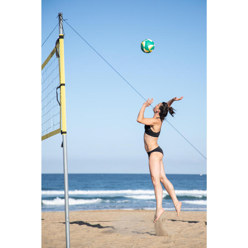 Pallone beach-volley BV 900 FIVB verde-giallo