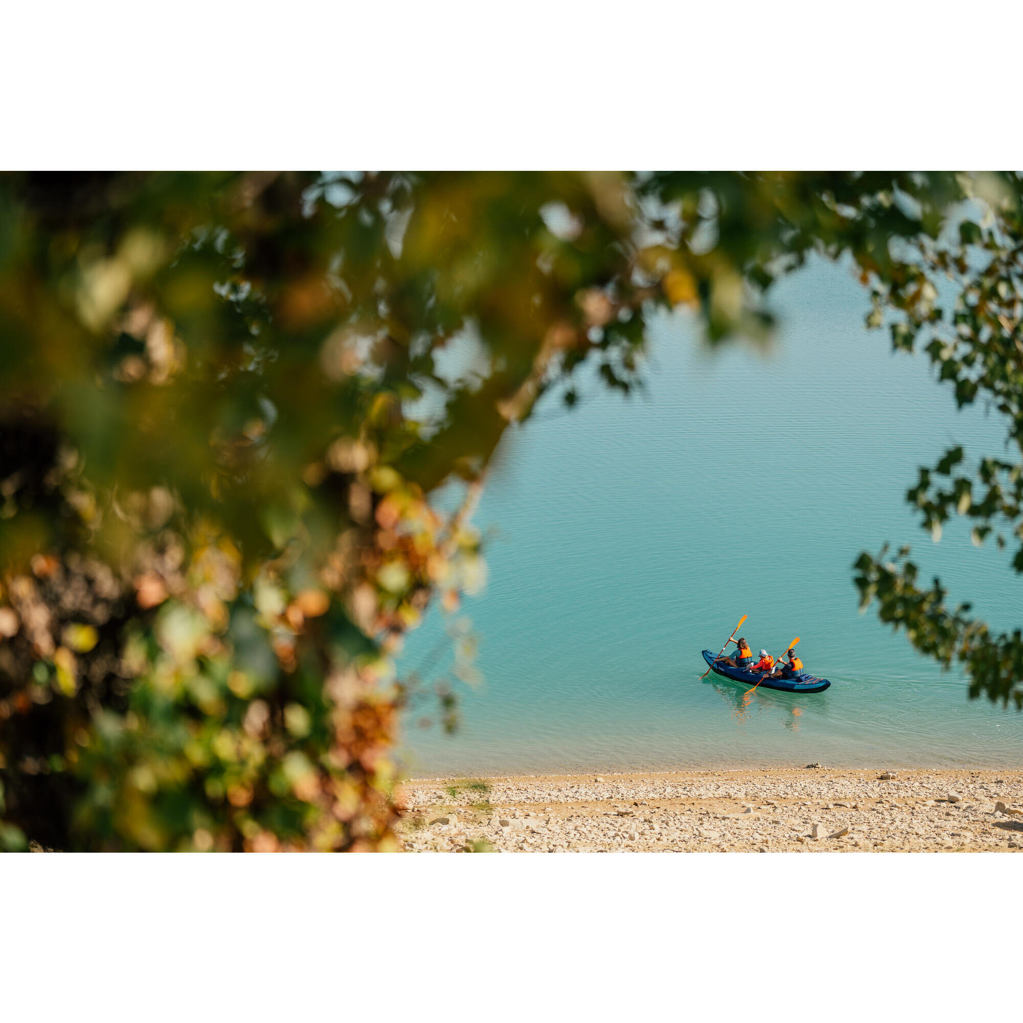 Canoa kayak da turismo gonfiabile da 1/2 posti