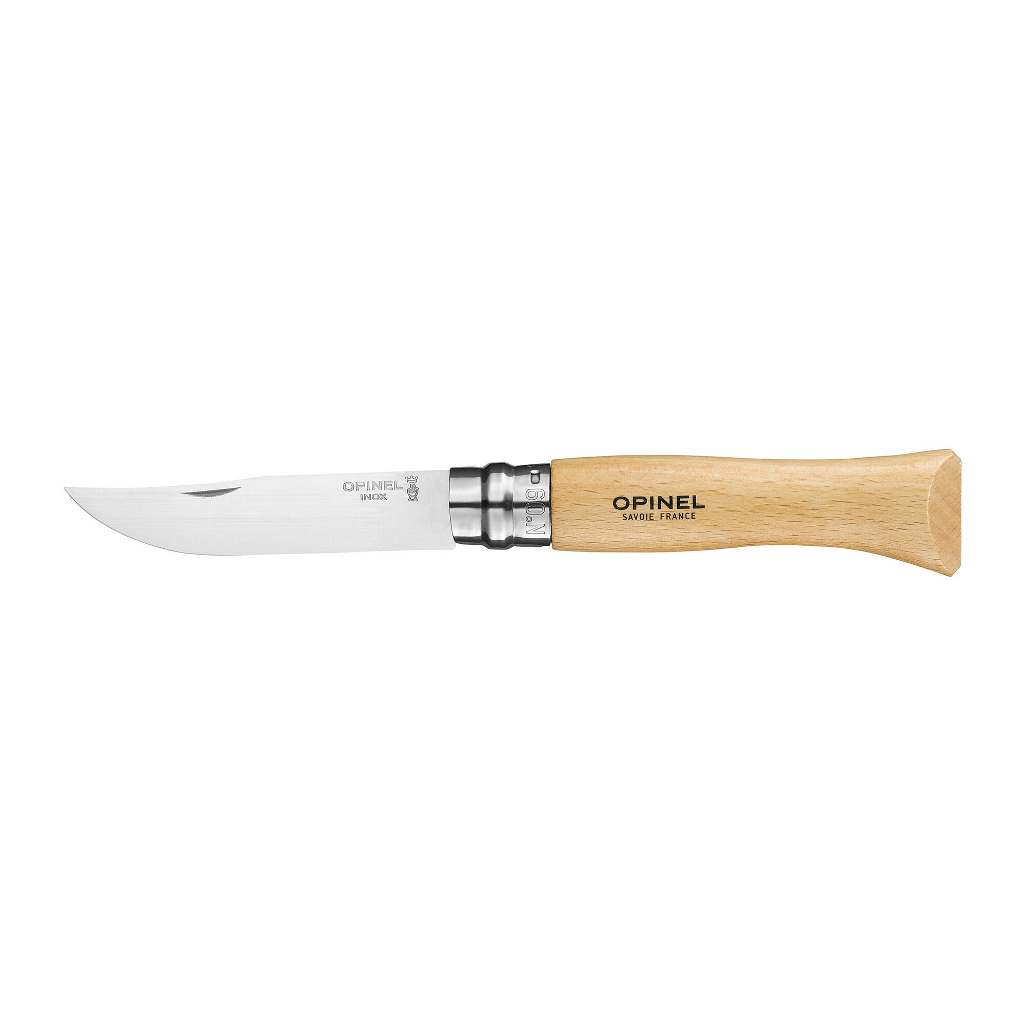Image of Folding Stainless-Steel Hunting Knife 9 cm - Opinel No. 9