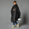 PONCHO PLUIE VELO VILLE 100 NOIR