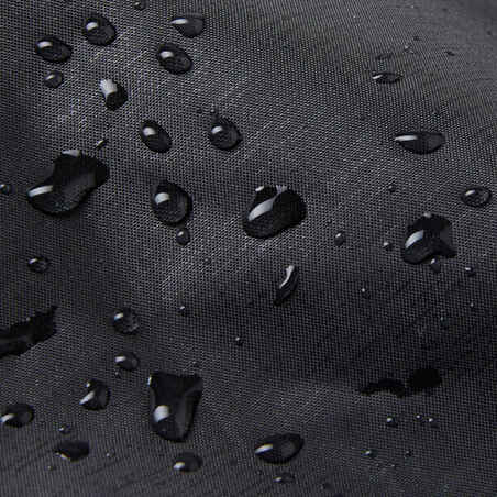 100 City Cycling Rain Poncho - Black