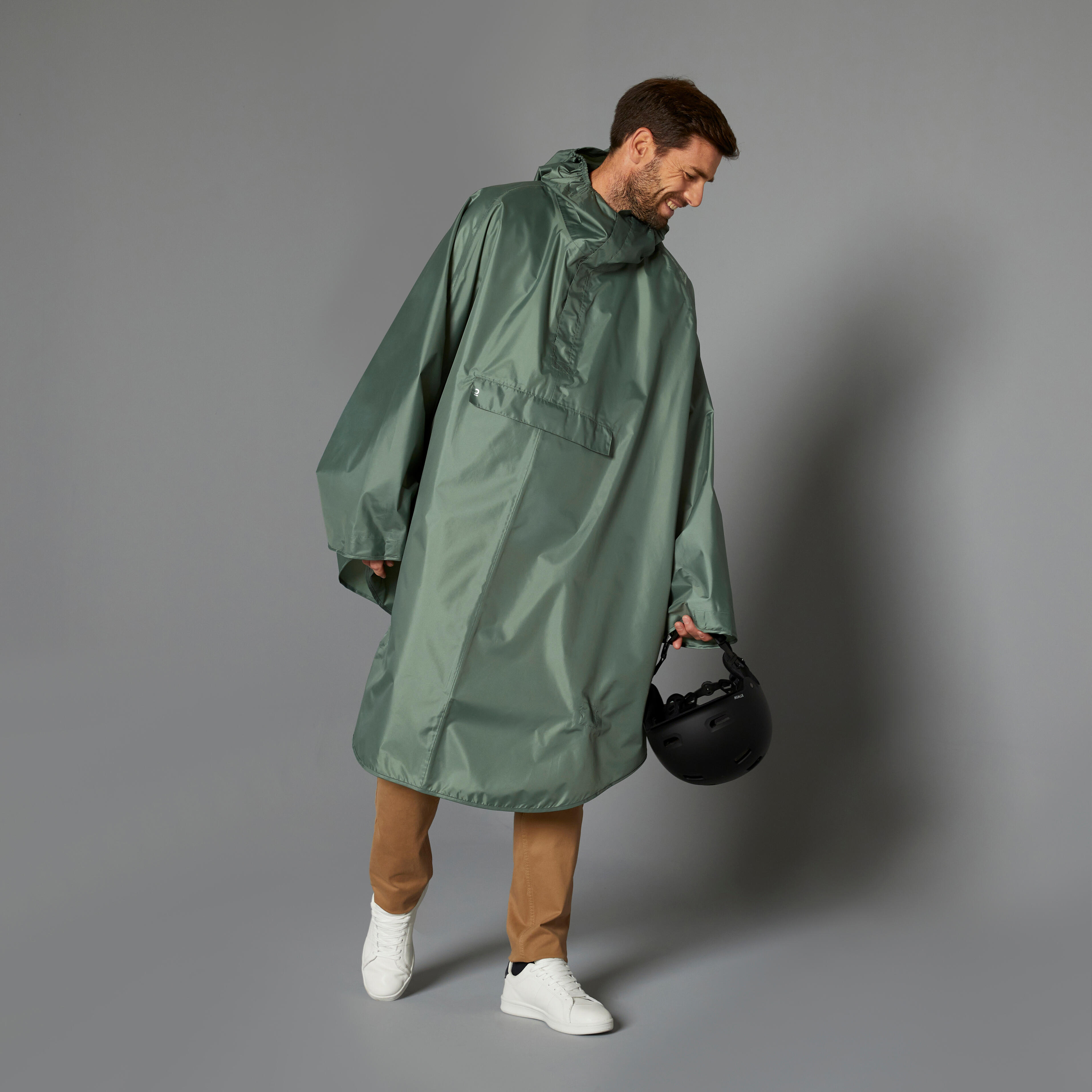 100 PONCHO DA PIOGGIA GREEN CITY BIKE