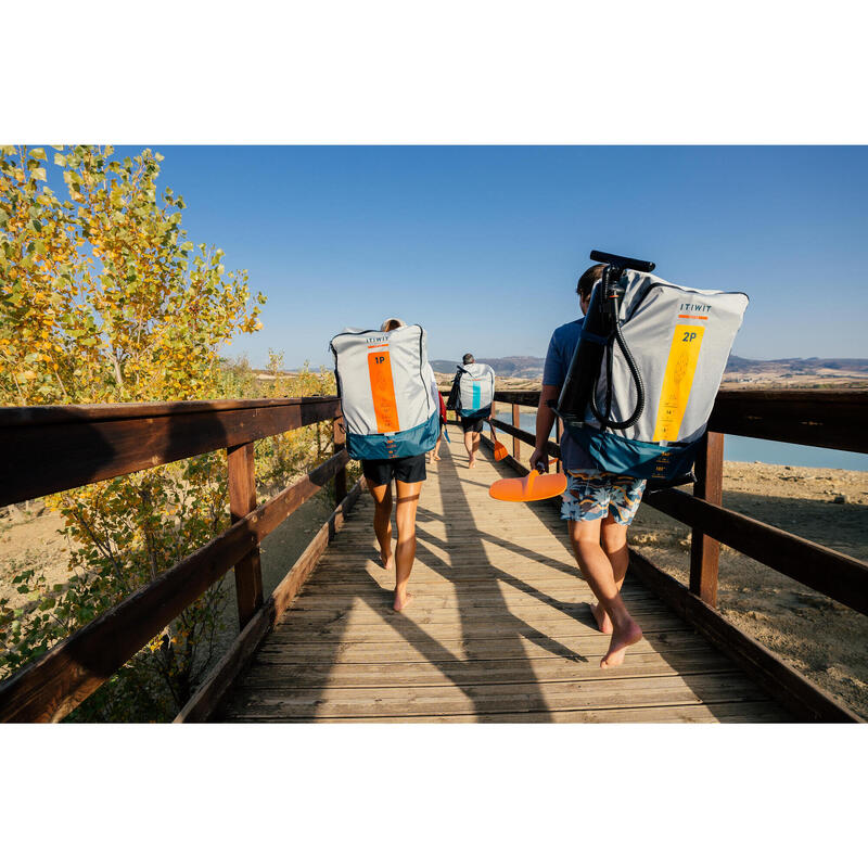 Canoa kayak insuflável de passeio 1 lugar