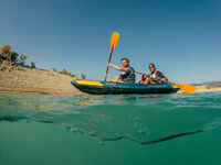 Inflatable 1- or 2-person Touring Canoe-kayak