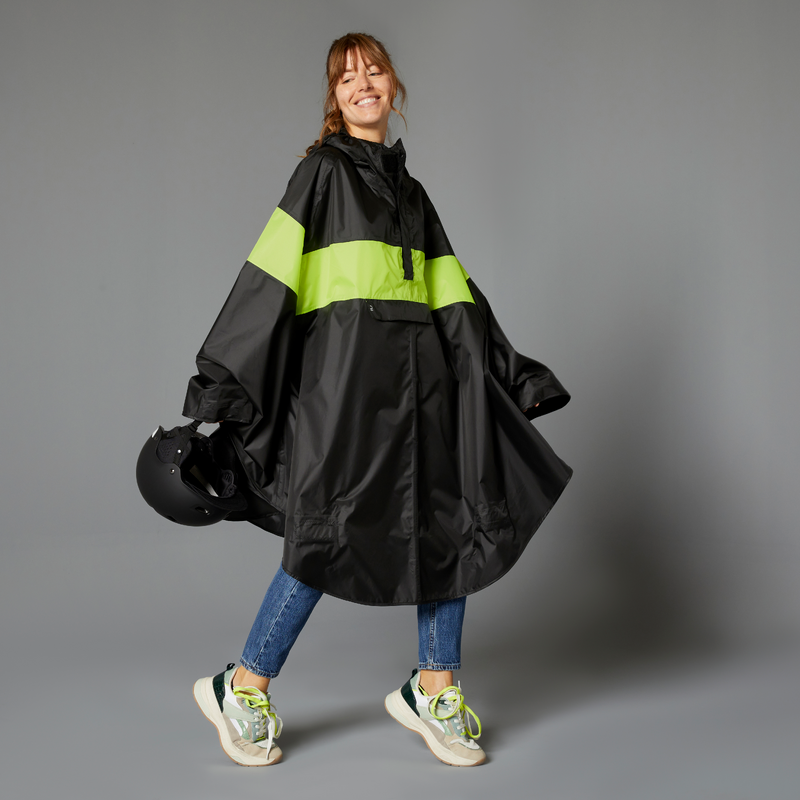 Jokureao Poncho de pluie imperméable avec sac de transport