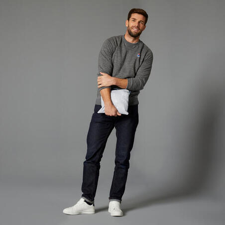 Пончо зі світловідбивними смугами 540 синій/сірий