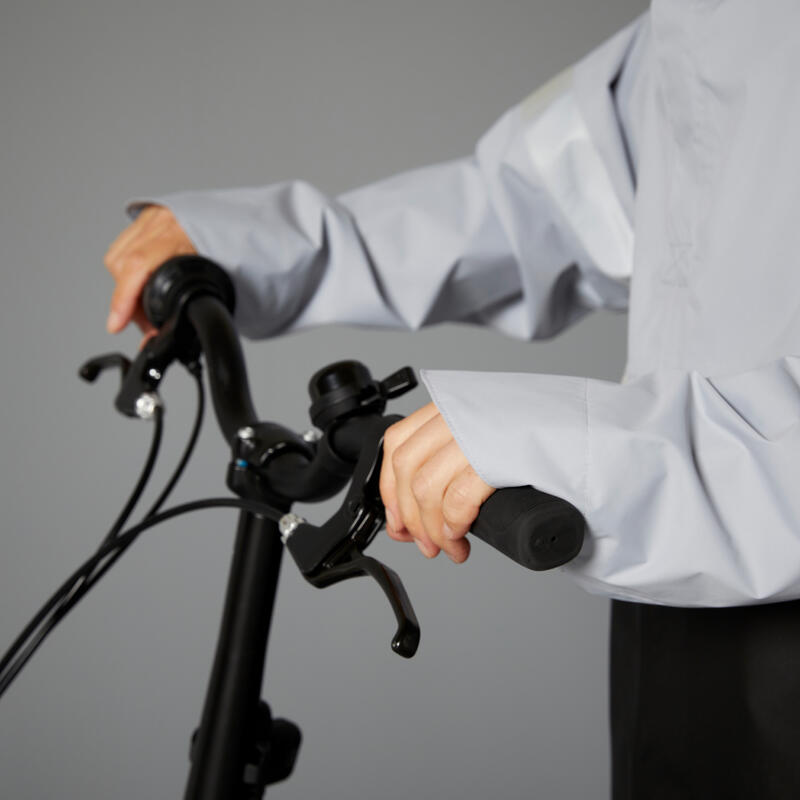 Nepromokavé pončo na městskou cyklistiku viditelnost v noci 540