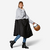 PONCHO PLUIE VISIBILITE NUIT VELO VILLE 540 NOIR GRIS