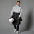 Poncho pluie visibilite nuit velo ville 540 noir gris