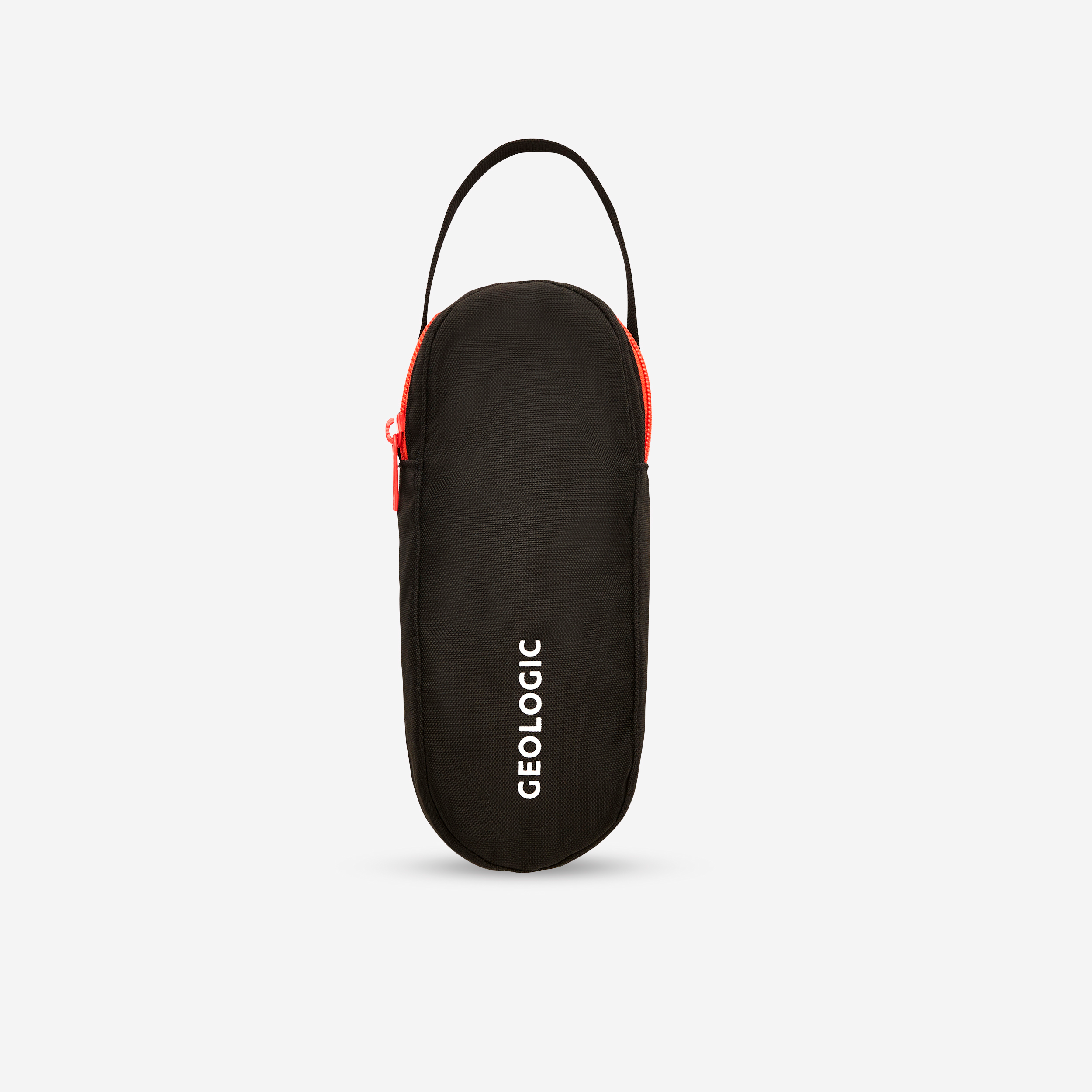 Sacoche souple pour 3 boules de pétanque noir et rouge - Pétanque - KOODZA- Clubs - Entreprises - Collectivités - Associations