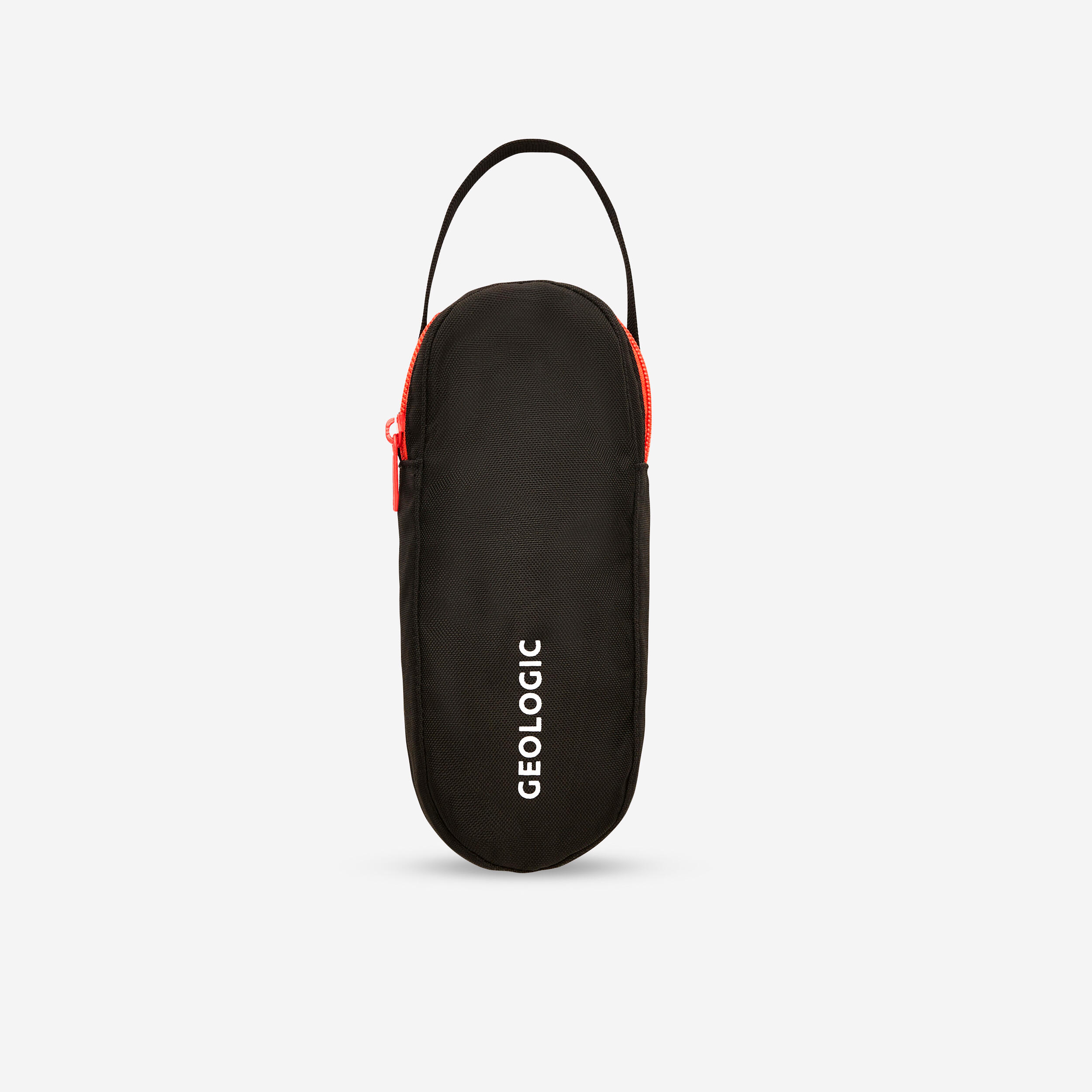 SOFT CASE FOR 3 PÉTANQUE BOULES BLACK AND RED