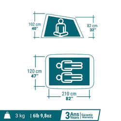 Camping Tent 2 Seconds - 2-Person