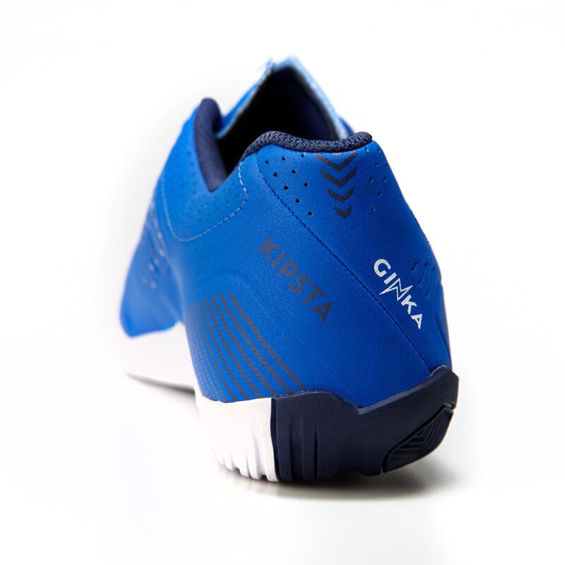Chaussures de Futsal GINKA 500 bleu électrique