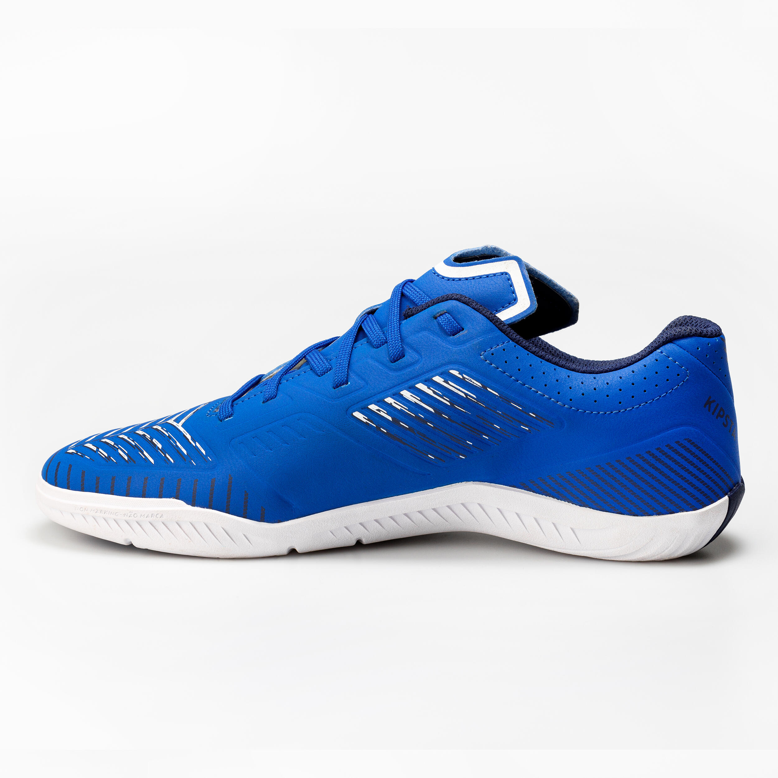 Scarpe da calcio a 5 GINKA 500 blu elettrico