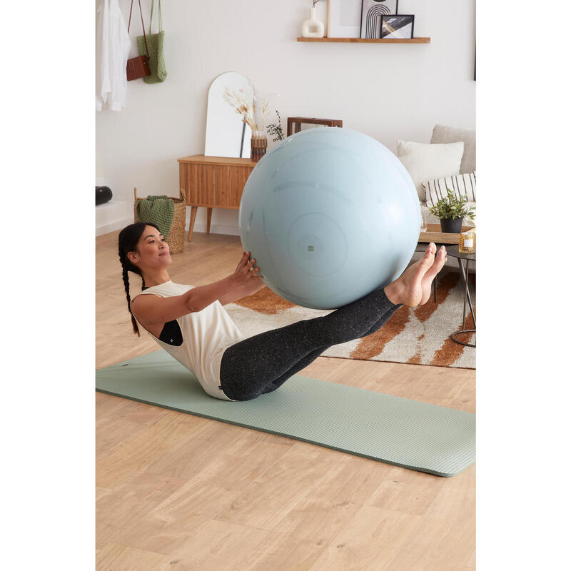 Haki Pilates Matı 170 cm X 58 cm X 15 mm Confort 500